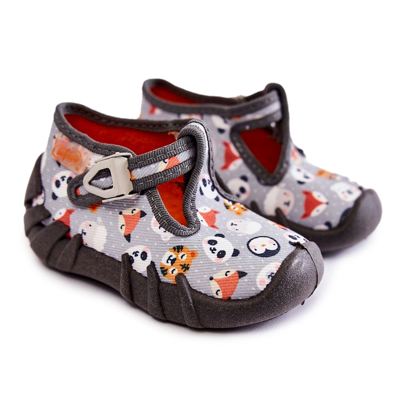 BEFADO S.A. Scarpe Pantofole Befado Animali 110P460 Grigio