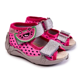 BEFADO S.A. Sandali In Velcro Anguria Befado 342P045 Rosa