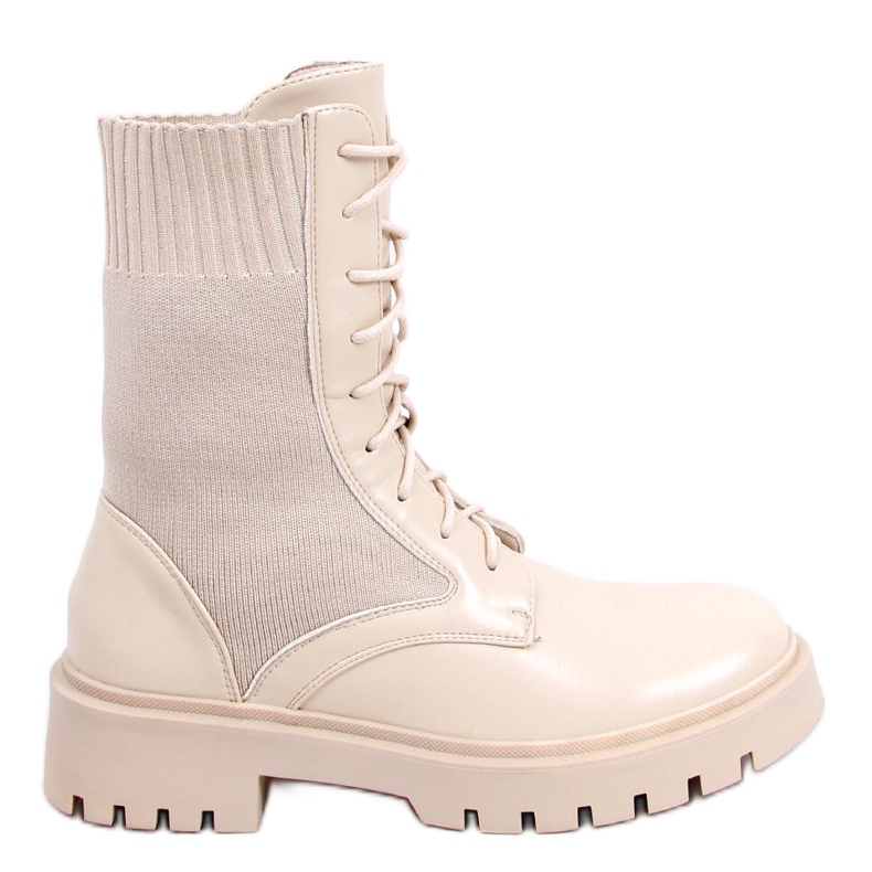 BM Stivali con tomaia elastica Cass Beige