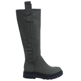 BM Stivali da equitazione Gibbs Army Green da donna verde
