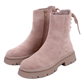 BM Stivali in camoscio Bobbie Lt.KHAKI beige