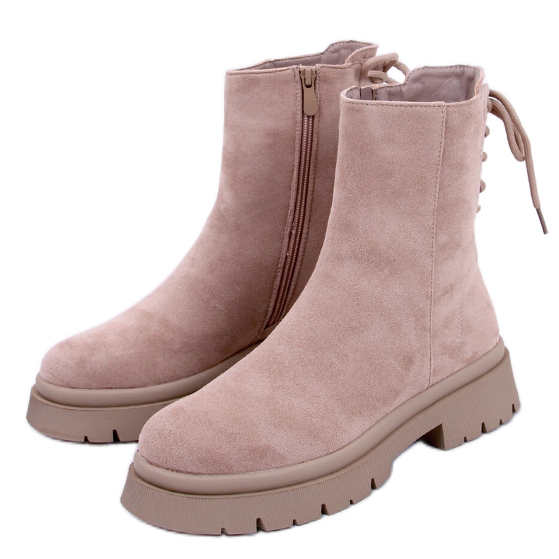 BM Stivali in camoscio Bobbie Lt.KHAKI beige