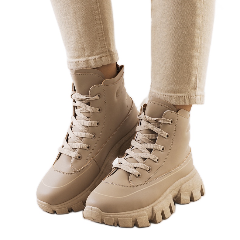 BM Scarponcini da trekking da donna Nurbi marroni beige marrone