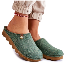Pantofole domestiche profilattiche Inblu DK-08-007 Verde