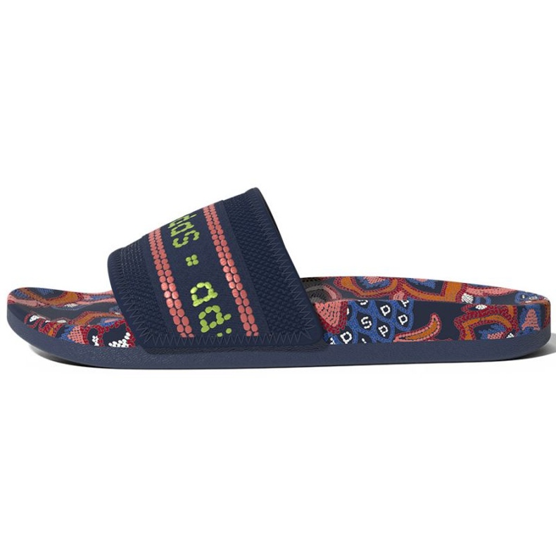 Ciabatte Adidas Adilette Comfort W GV7086 blu navy multicolore