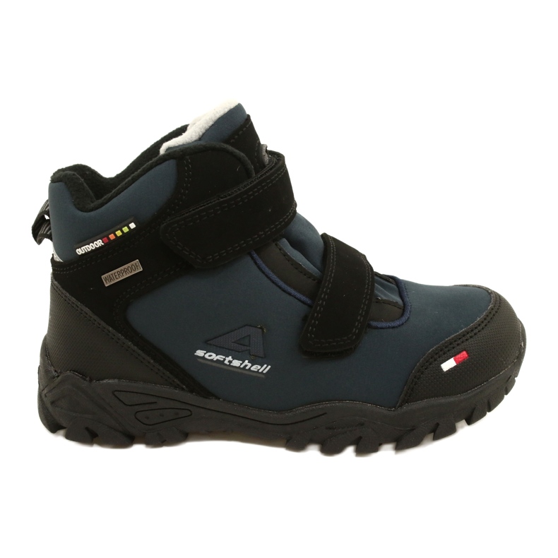 Stivali American Club Softshell con membrana WT69 Navy nero blu navy