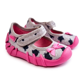 BEFADO S.A. Ciabatte Befado Ballerina Gatti 109N247 Grigio-Rosa