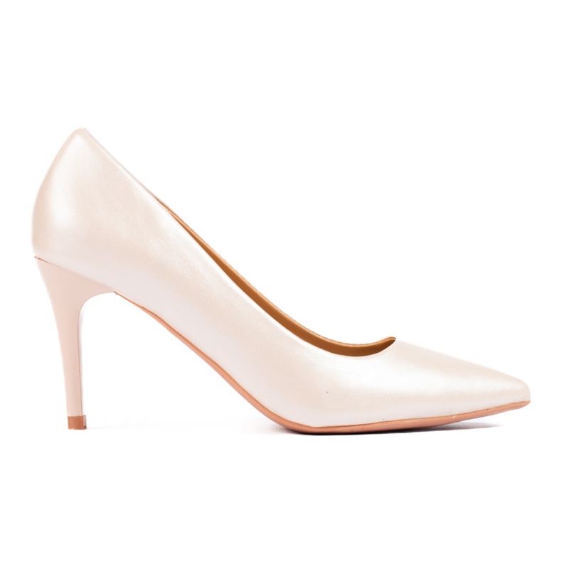 Décolleté da donna su tacco Shelovet beige