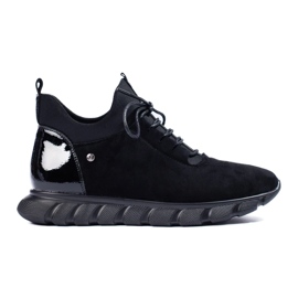 Scarpe da ginnastica leggere Vinceza nero
