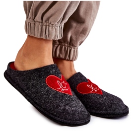 Ciabatte domestiche Big Star KK276019 Nere e Rosse nero