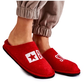 Ciabatte domestiche Big Star KK276022 Rosse rosso