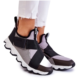 Sneakers da Donna Big Star KK274546 Grigio-Nero