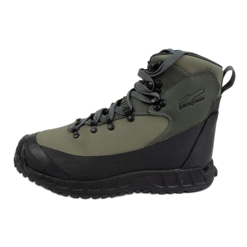 Green Hill Scarpa da wading Patagonia Rock Grip 79325 nero