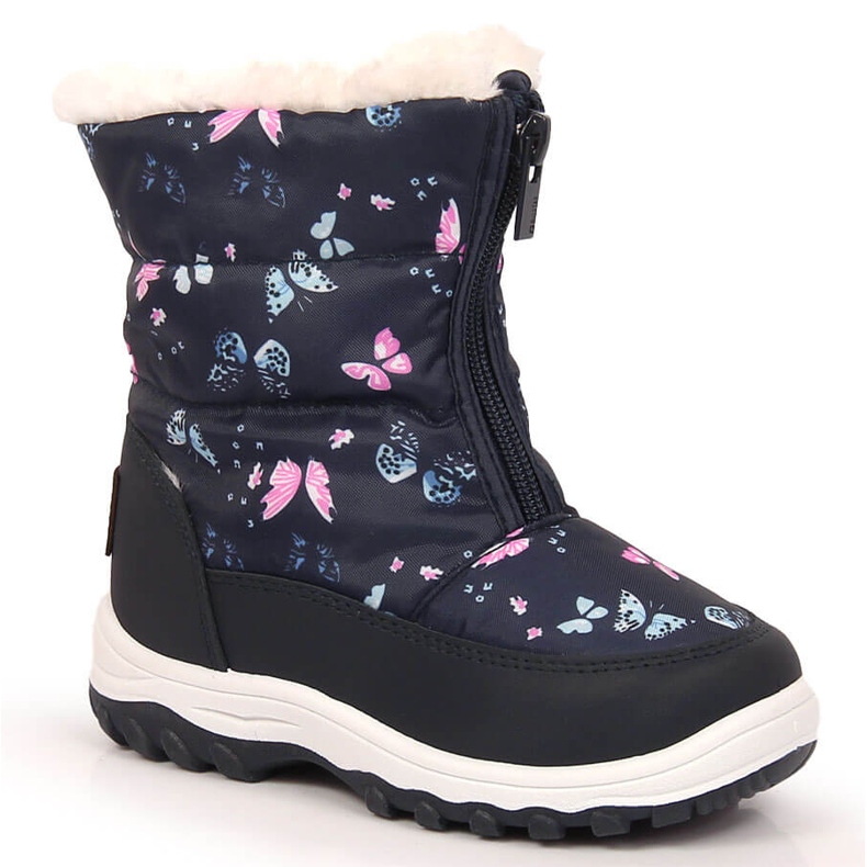 Doposci da bambina con farfalle isolate Big Star KK374236 blu