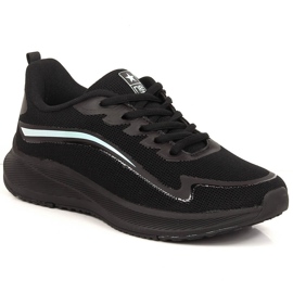 Scarpe sportive da donna per il fitness nere NEWS nero
