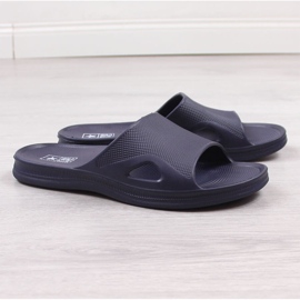 News Ciabatte da uomo in schiuma blu navy NOVITA'