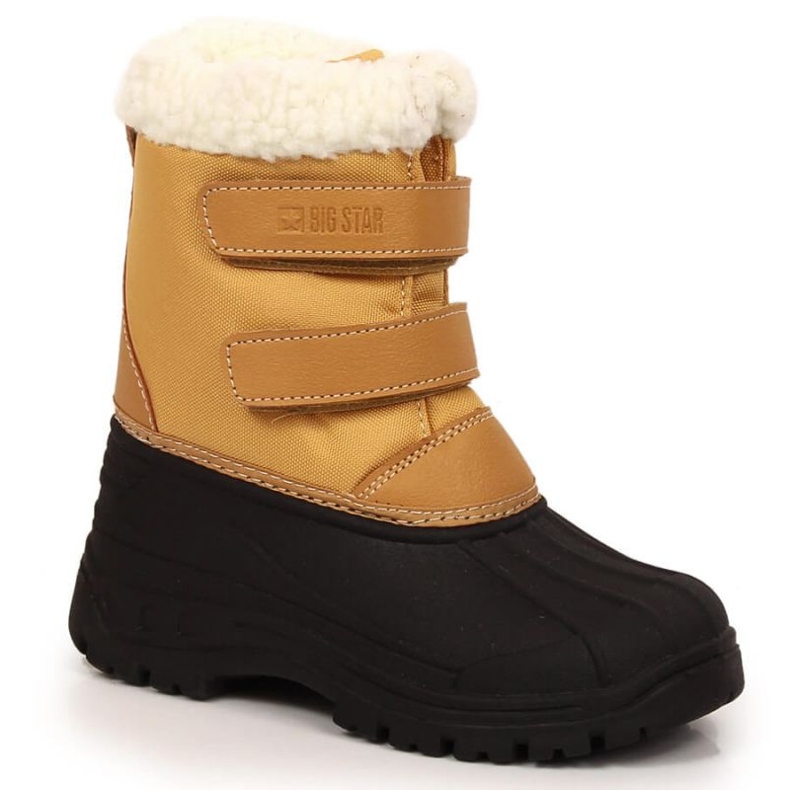 Stivali da neve in velcro isolanti Big Star INT1791 marrone