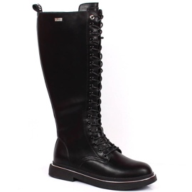 Stivali imbottiti Goe W INT1770 nero