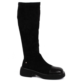 Stivali slip-on Goe W INT1771 nero