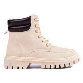 Stivali da donna beige