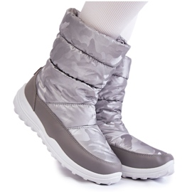 Stivali da neve alti da donna Big Star KK274600 grigio
