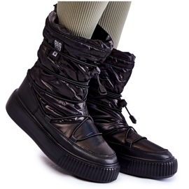 Stivali da neve caldi neri da donna Big Star KK274193 nero