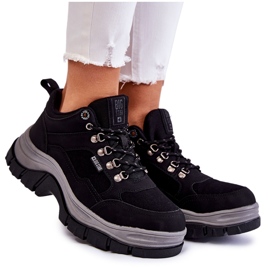 Scarpe Trekking da Donna Memory Foam Big Star KK274364 Nere nero