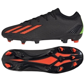 Scarpe da calcio Adidas X Speedportal.3 Fg GW8453 nero nero