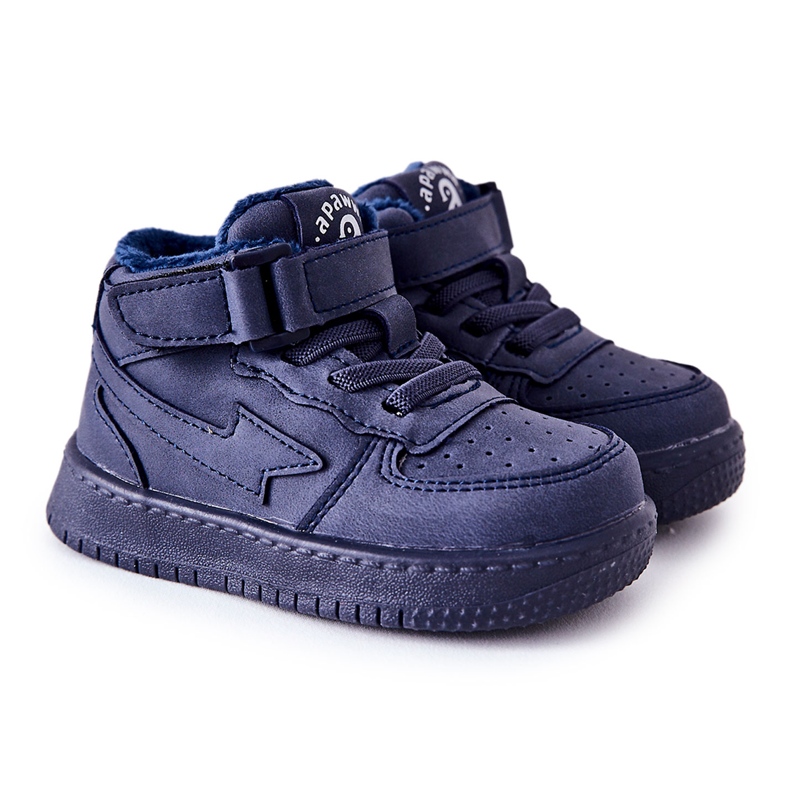 Scarpe sportive isolate per bambini GQ400 Navy Blue