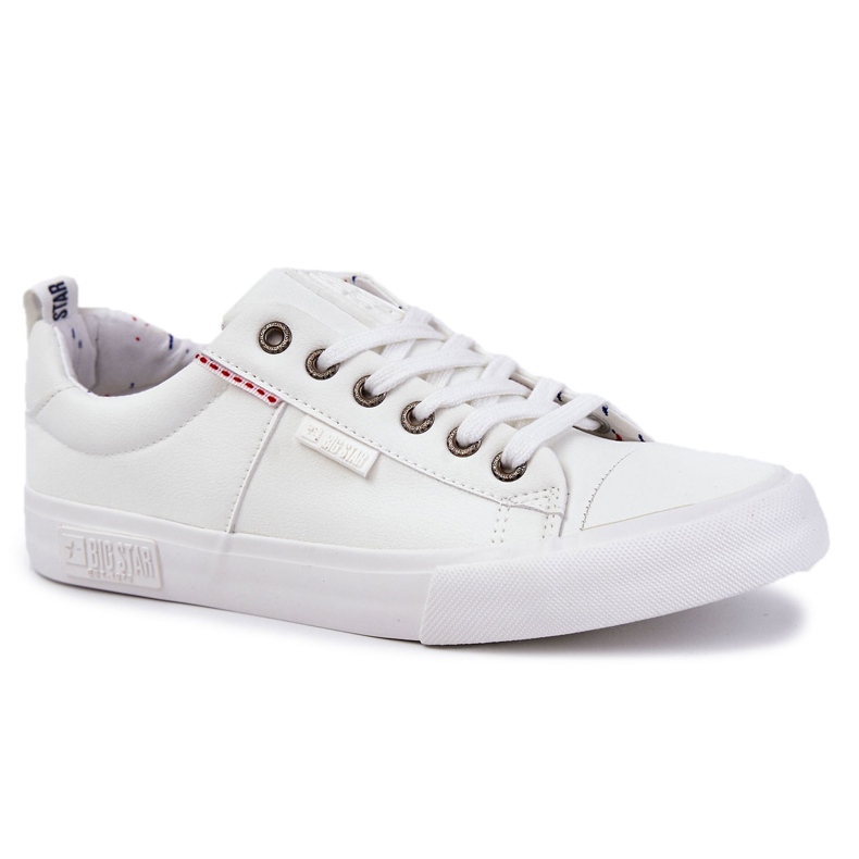 Sneakers Basse da Uomo Big Star KK174003 Bianche bianca