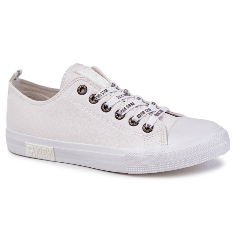 Sneakers ecologico maschile Big Star KK174052 White bianca