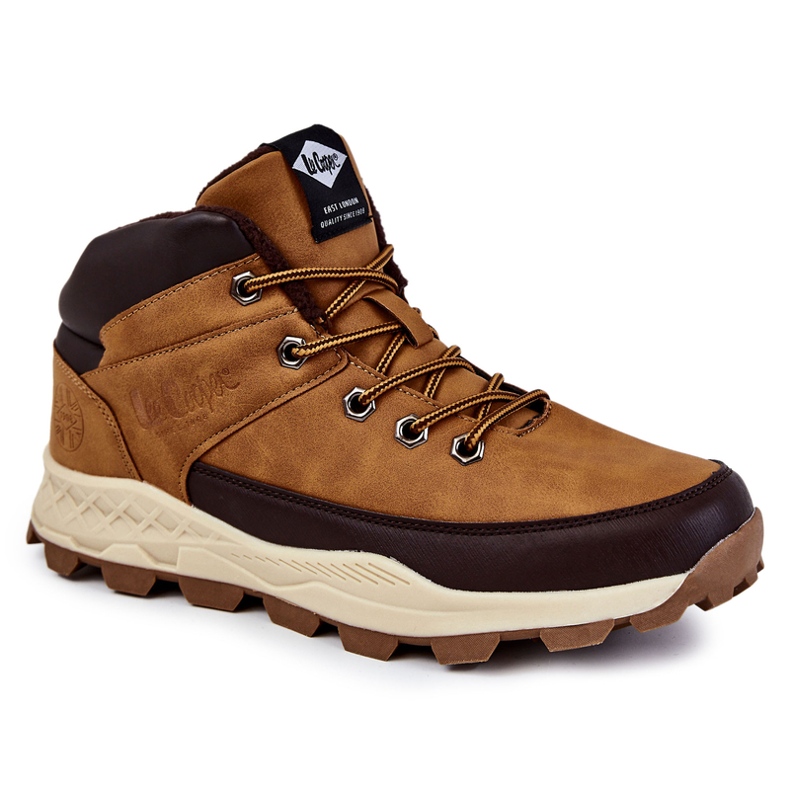 Stivali caldi da uomo Lee Cooper LCJ-22-01-1390 Camel marrone