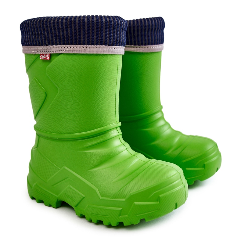 BEFADO S.A. Stivali da pioggia riscaldati per bambini Befado 162X303 verde