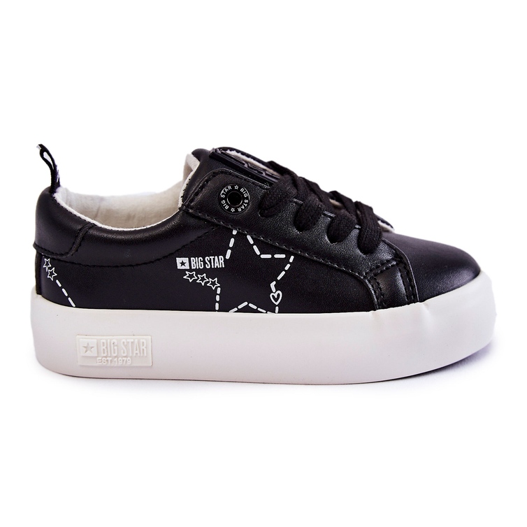 Scarpe sportive per bambini Lace-up Big Star KK374223 nero