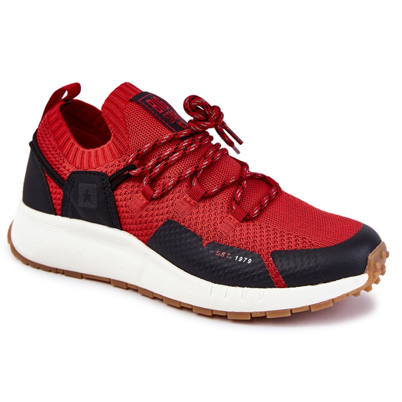 Scarpe sportive da uomo Big Star KK174013 Rosse rosso