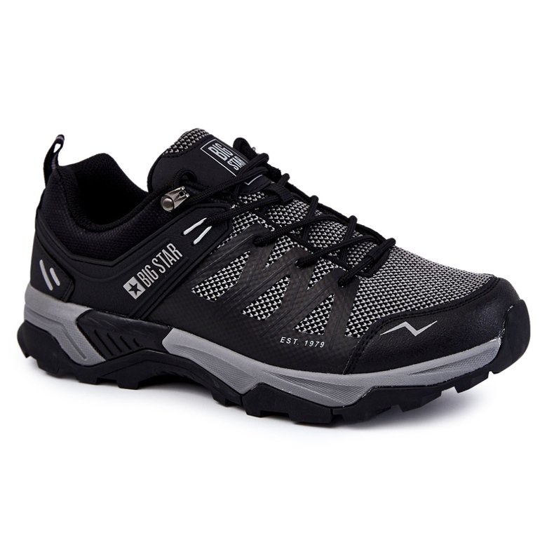 Scarpe sportive da uomo Trappers Memory Foam Big Star KK174105 nero