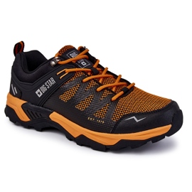 Scarpe sportive da uomo Trappers Memory Foam Big Star KK174107 Arancio arancia