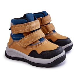 Stivali Caldi Per Bambini Con chiusura strappo Camel Tweety marrone
