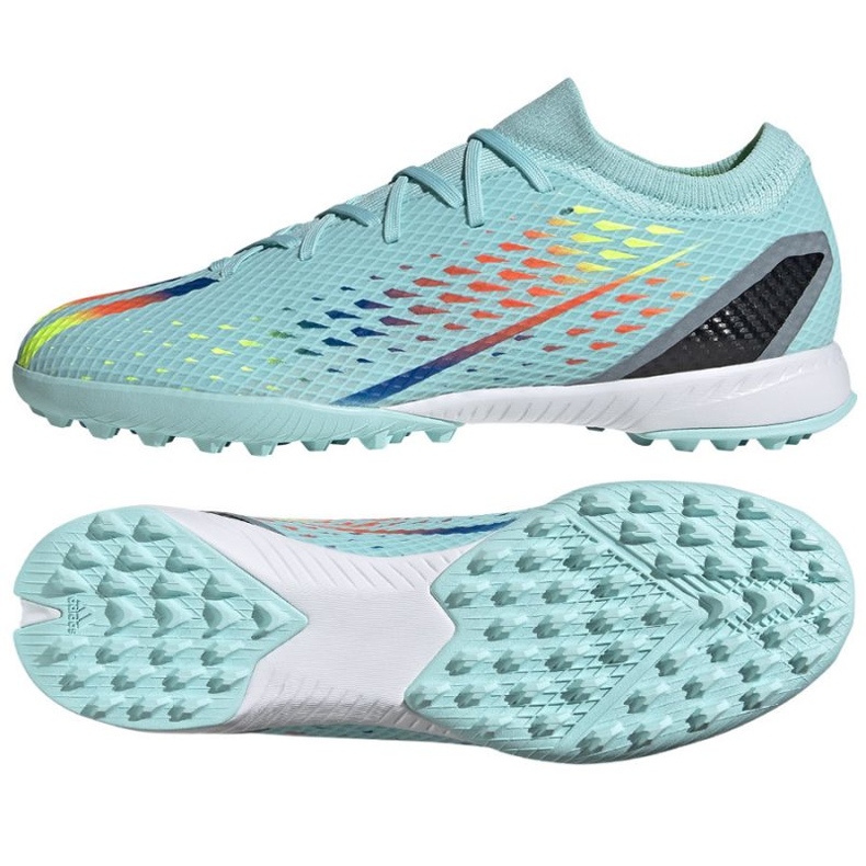 Scarpe da calcio Adidas X Speedportal.3 Tf M GW8485 blu blu