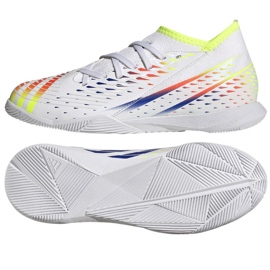 Scarpe da calcio Adidas Predator Edge.3 In Jr GV8509 bianco bianco