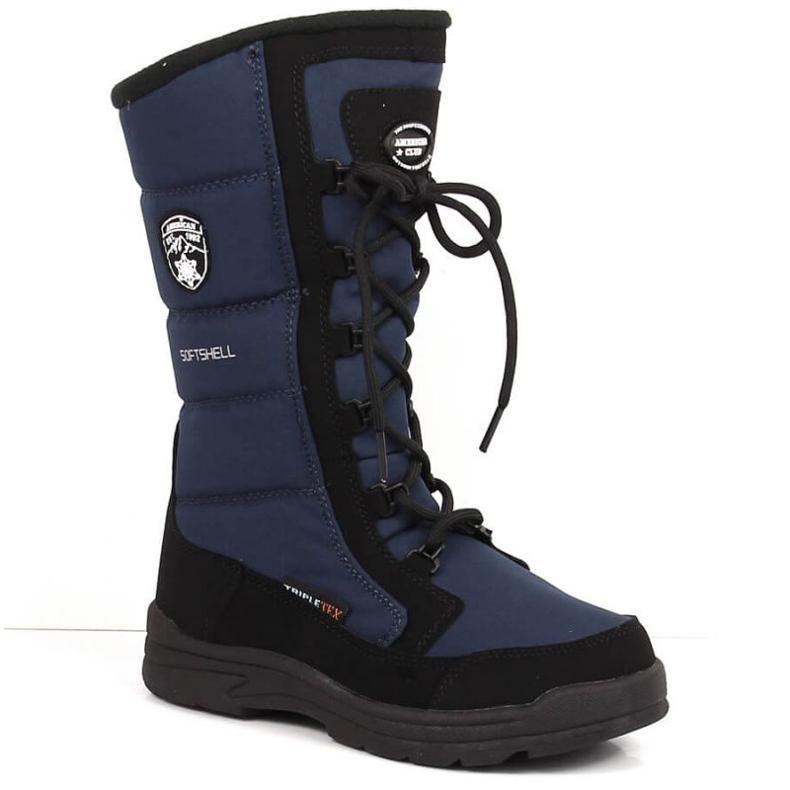 Stivali alti impermeabili American Club Jr AM906B blu navy