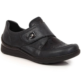 Scarpe con velcro Rieker W RKR549 blu navy