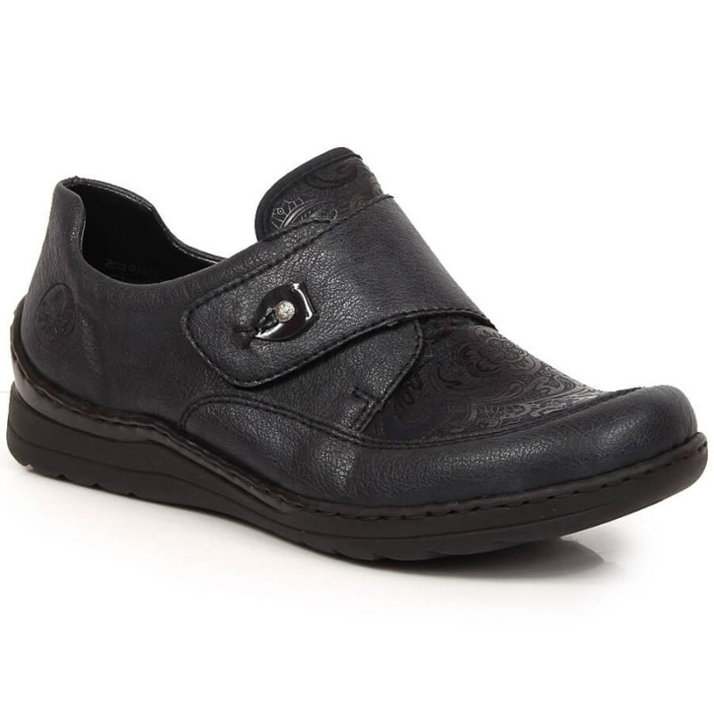 Scarpe con velcro Rieker W RKR549 blu navy