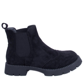 PA1 Stivaletti Chelsea da donna Ethel Black nero