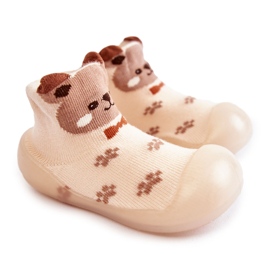 BEFADO S.A. Ciabatte per bambini Niechodki Befado 002P037 Beige marrone