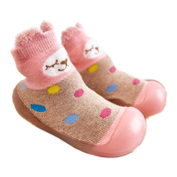 BEFADO S.A. Ciabatte per bambini Niechodki Befado 002P019 Beige-Rosa blu