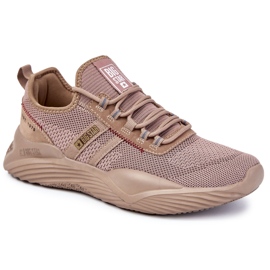 Scarpe sportive da uomo Memory Foam Big Star Beige KK174258