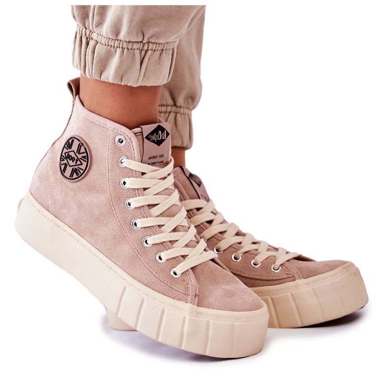 Lee Cooper LCJ-22-31-1434L Sneakers alte beige