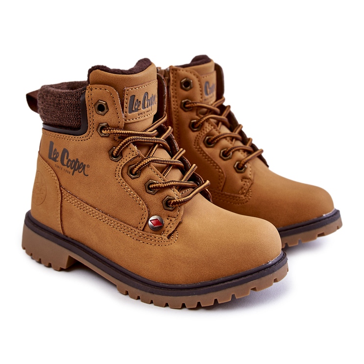 Trapper per bambini Lee Cooper LCJ-22-01-1490 Camel marrone