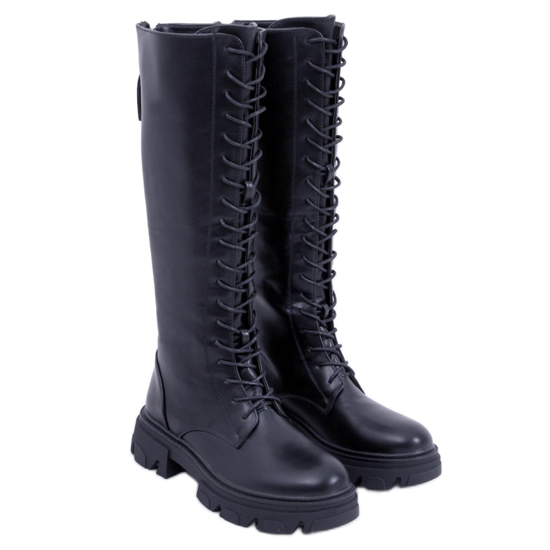 BM Stivali da equitazione da donna Hanson Black nero